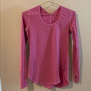 Lululemon Thin Stripped Long Sleeve Shirt